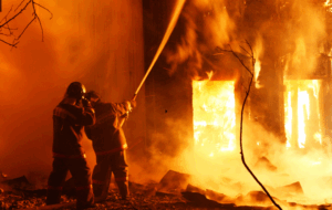 Incêndio em Cáceres - foto ilustrativa