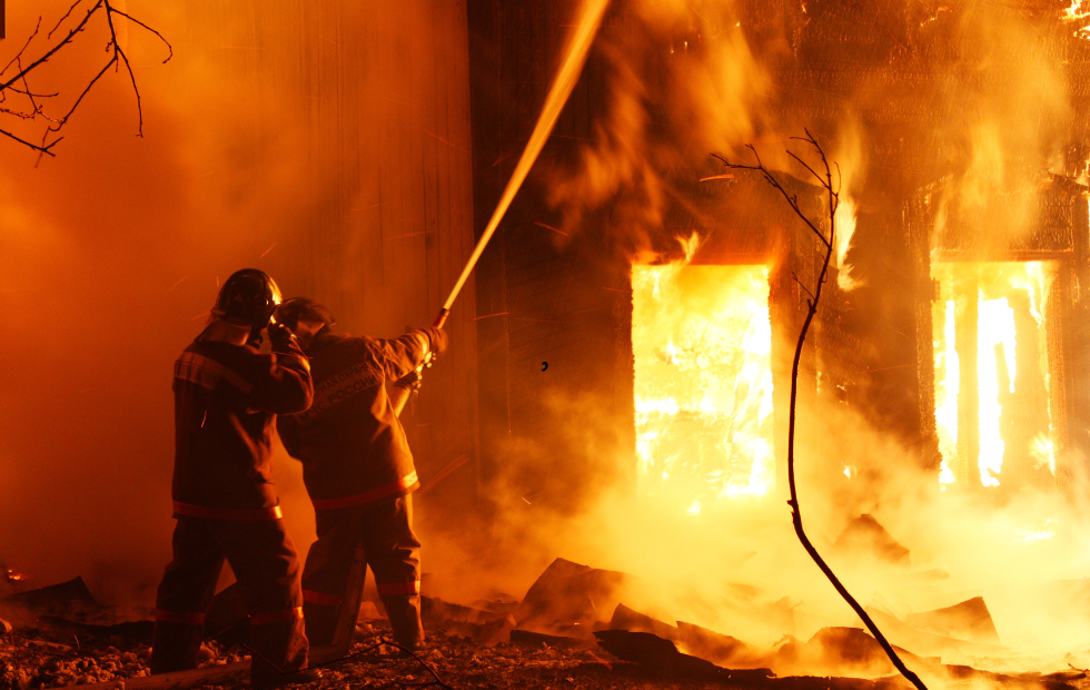 Incêndio em Cáceres - foto ilustrativa