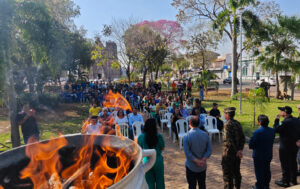 prefeita eliene abre oficialmente a semana da patria em caceres