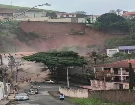 deslizamentos em juiz de fora deixam rastro de destruicao veja o video