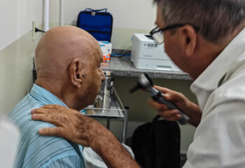 mutirao de otorrinolaringologia atende 250 pacientes no primeiro dia no cem