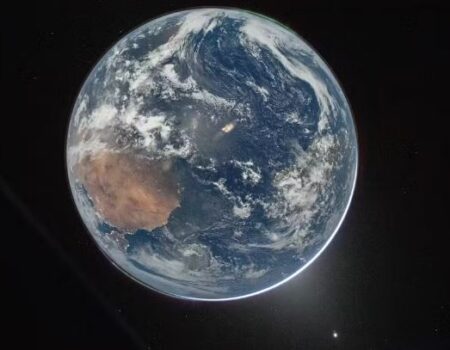 astronautas da artemis ii no 3o dia de missao lua esta ficando maior