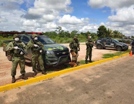 gefron prende suspeito por assedio sexual e violacao de domicilio em pontes e lacerda