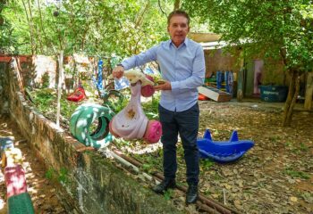 sergio ricardo fiscaliza creche em cuiaba e tce abre investigacao sobre estrutura e contrato de aluguel