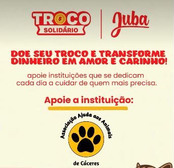 troco solidario grupo juba e aaac se unem para construir novo abrigo de animais em caceres
