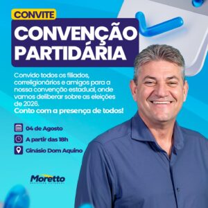 convencao partidaria em cuiaba marca inicio da campanha para eleicoes 2026