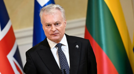 presidente da lituania defende rever proibicao constitucional sobre armas nucleares diante de novo cenario de seguranca na europa