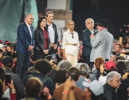 pt oficializa chapa de haddad ao governo de sao paulo com lula alckmin e criticas a milei e a direita