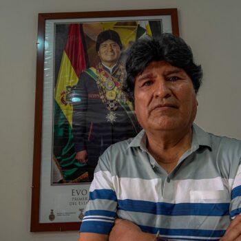 evo morales pede investigacao sobre assessor do presidente da bolivia