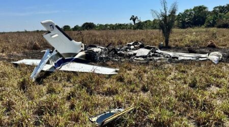 politec identifica vitimas de acidente aereo que matou tres pessoas em mato grosso