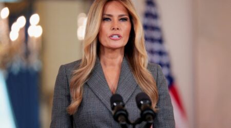 melania trump anuncia cessar fogo local entre russia e ucrania para levar ajuda a oleshky