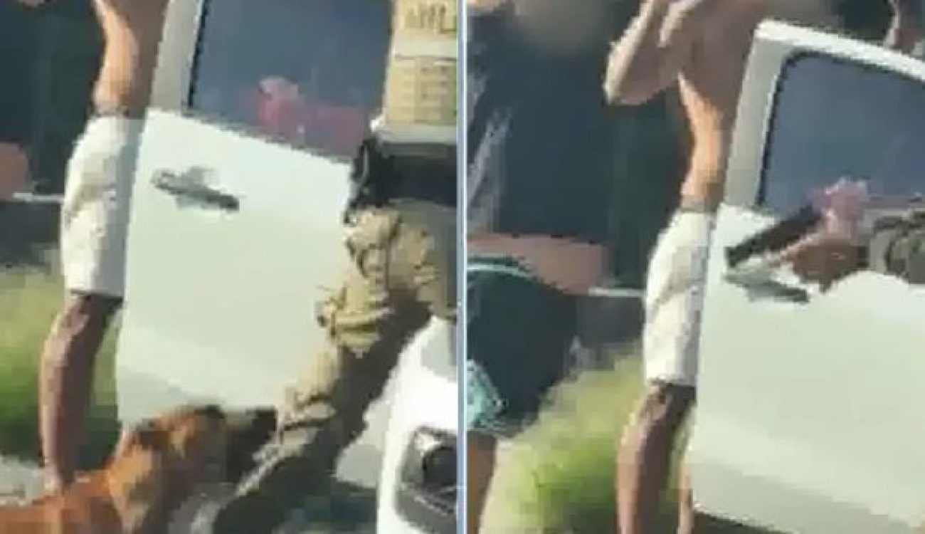 flagrante-polemico-policial-atira-na-direcao-de-cachorro-em-abordagem-em-sc